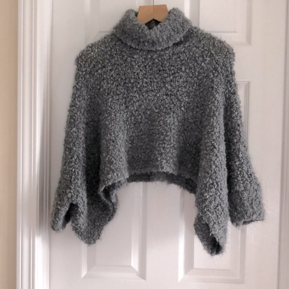 Zara Crop Top Poncho
